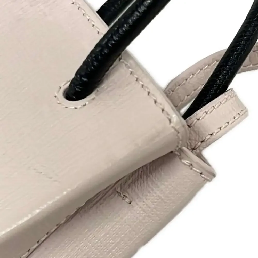 Balenciaga Shopping Phone Holder Shoulder Bag 593826 Light Pink Black